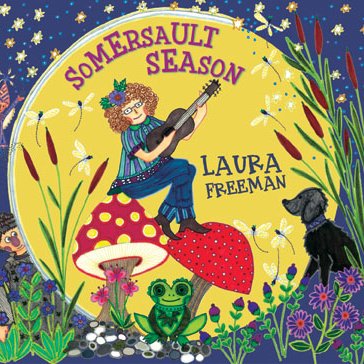 Somersault season, Laura Freeman, action songs for kids, Hey Lolly music, childrens music, austin childrens music, kids music, childrens entertainer, puppet shows, kid videos for kids
